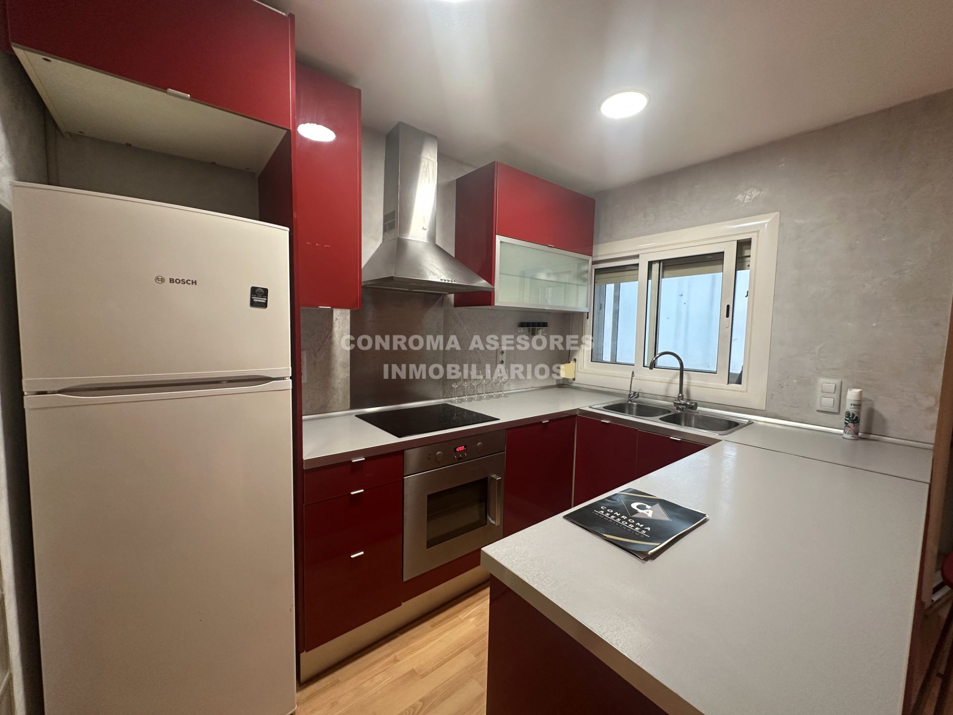 Kitchen of Flat for sale in Malgrat de Mar  with Air Conditioner, Heating and Balcony