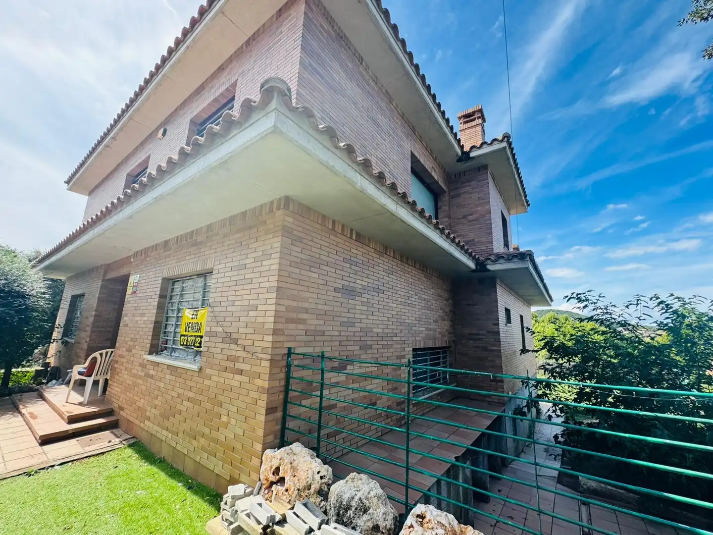 Vista exterior de Casa o xalet en venda en Maçanet de la Selva amb Jardí privat, Terrassa i Piscina