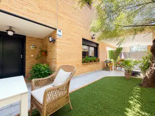 Terraza de Casa o chalet en venta en Rivas-Vaciamadrid con Aire acondicionado, Calefacción y Jardín privado