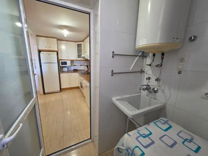 Cocina de Apartamento en venta en La Manga del Mar Menor con Terraza, Amueblado y Balcón