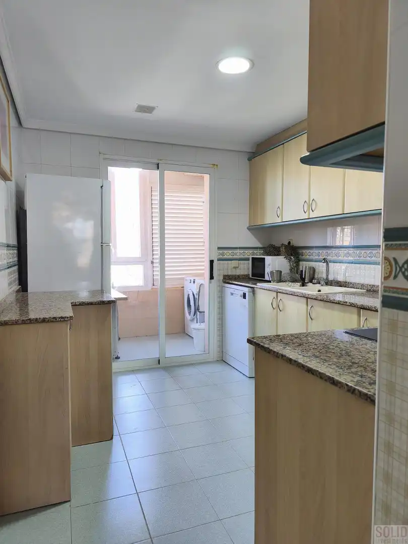 Cocina de Apartamento en venta en Jávea / Xàbia con Aire acondicionado, Calefacción y Terraza