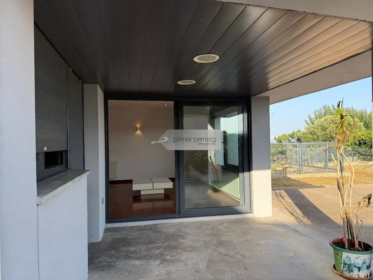 Terraza de Casa o chalet en venta en Vilobí d'Onyar con Aire acondicionado, Calefacción y Jardín privado