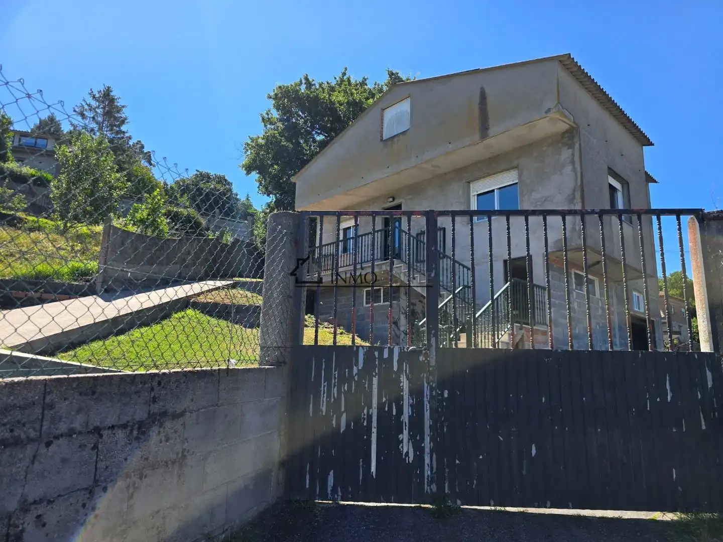 Vista exterior de Casa o chalet en venta en Pontevedra Capital  con Calefacción, Jardín privado y Terraza