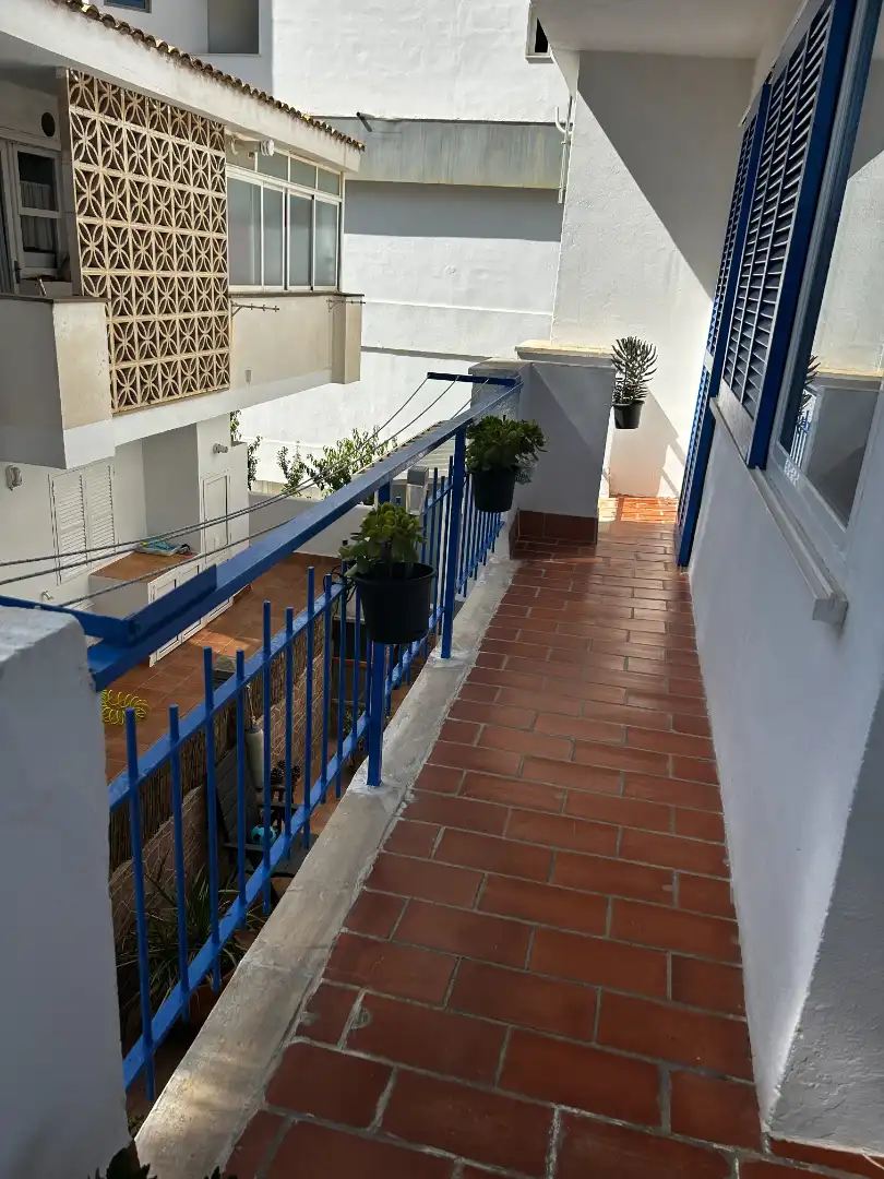 Balcony of Flat for rent in  Palma de Mallorca  with Air Conditioner, Heating and Furnished