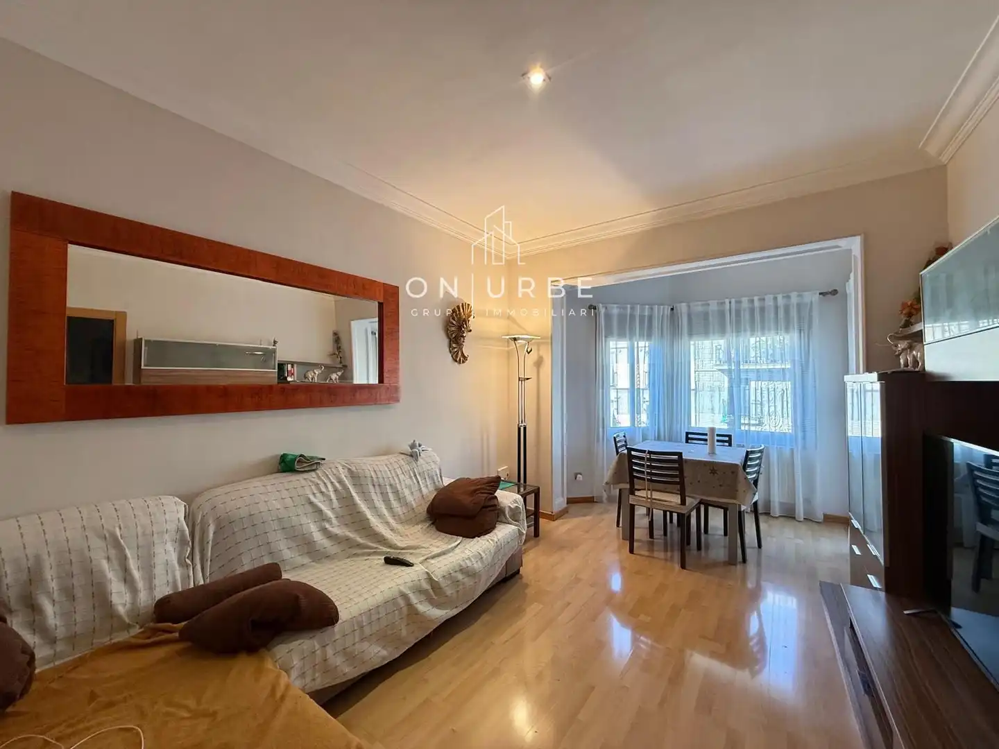 Living room of Flat for sale in Barcelona  with Air Conditioner and Terrace