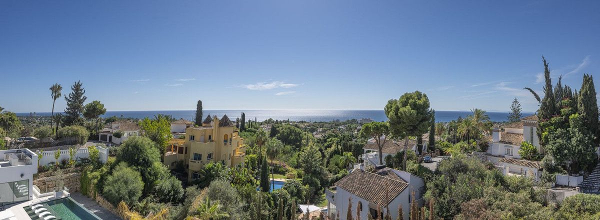 Garden of Houses for sale in Marbella  with Terrace and Swimming Pool