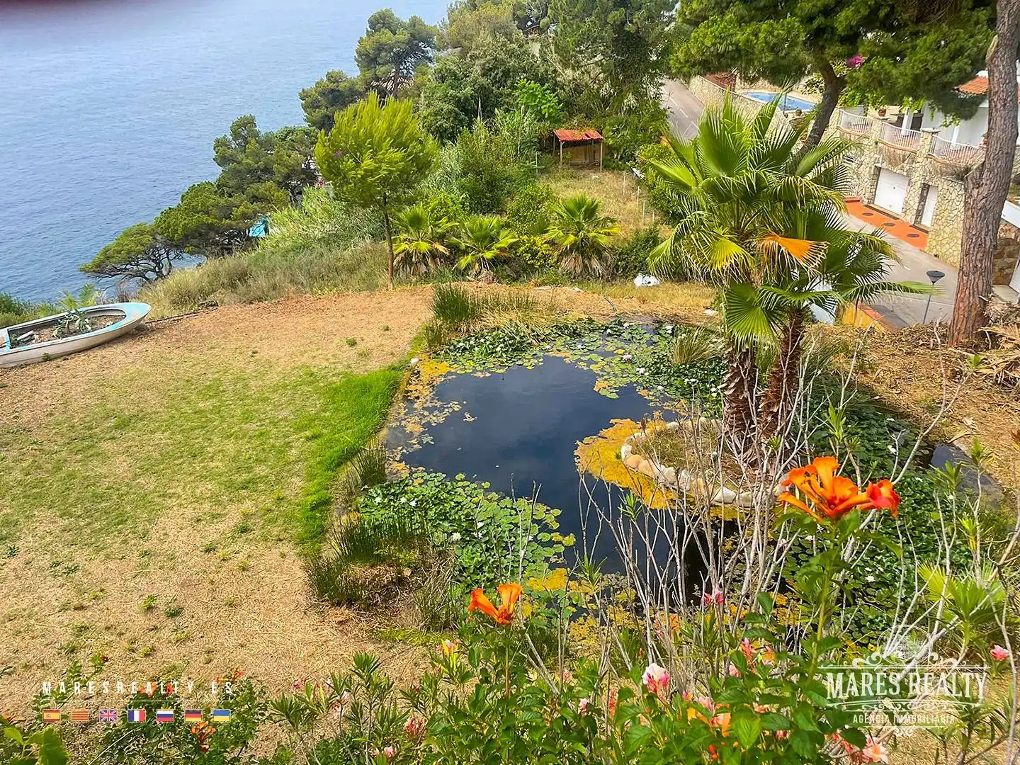 Jardín de Casa o chalet en venta en Lloret de Mar con Calefacción, Jardín privado y Piscina
