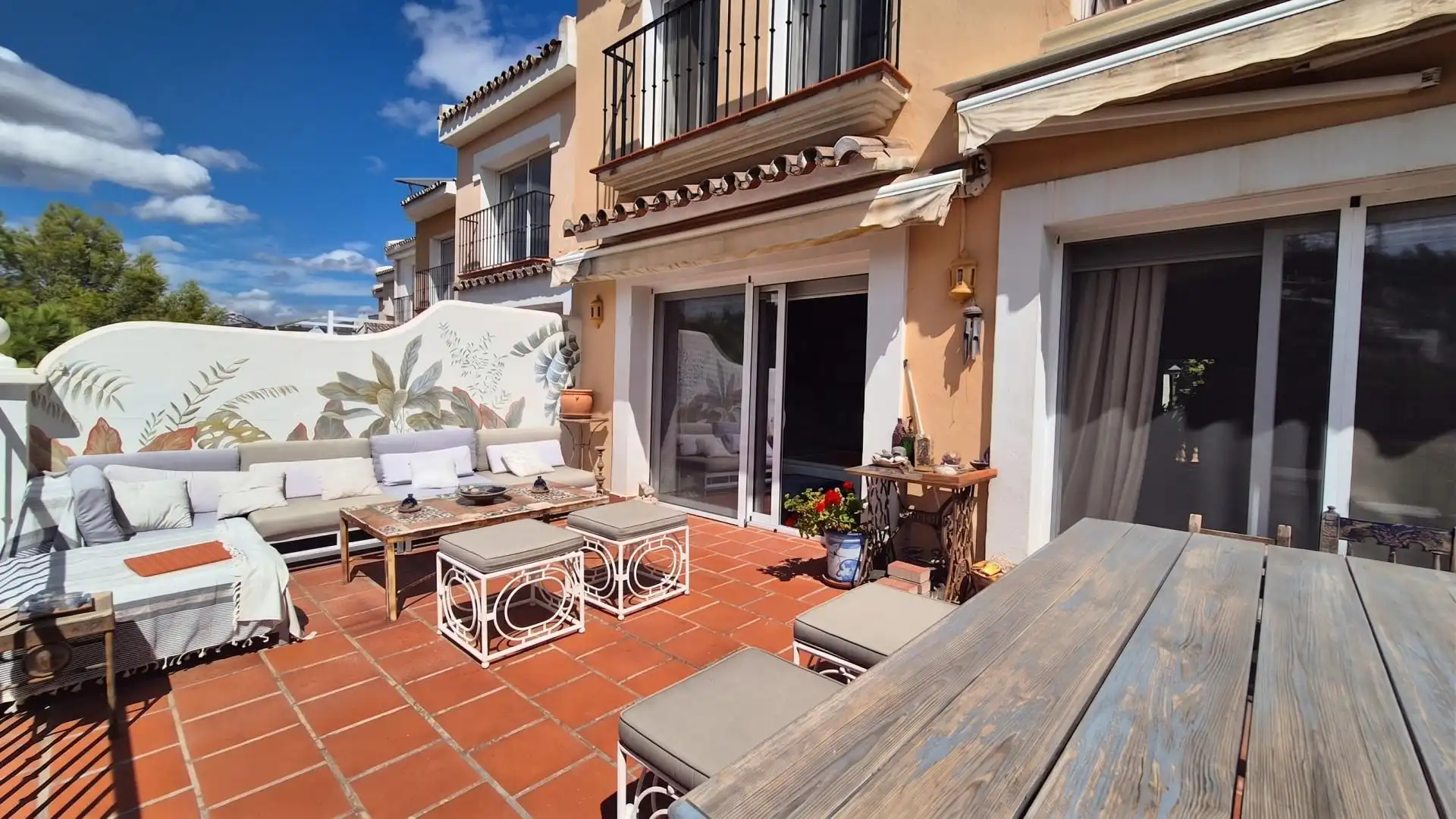 Terrace of Houses for sale in Benahavís  with Air Conditioner, Terrace and Storage room