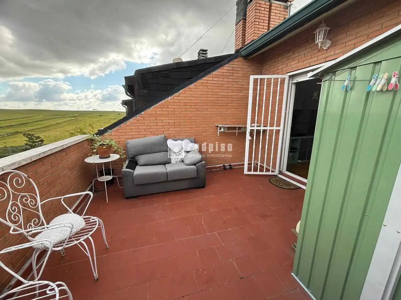 Terraza de Casa o chalet en venta en Móstoles con Calefacción, Parquet y Terraza