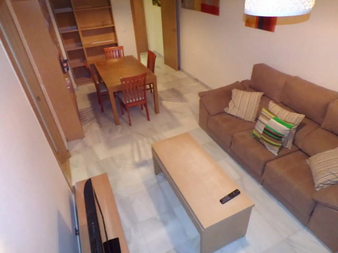 Sala de estar de Piso de alquiler en Jerez de la Frontera con Aire acondicionado, Terraza y Amueblado