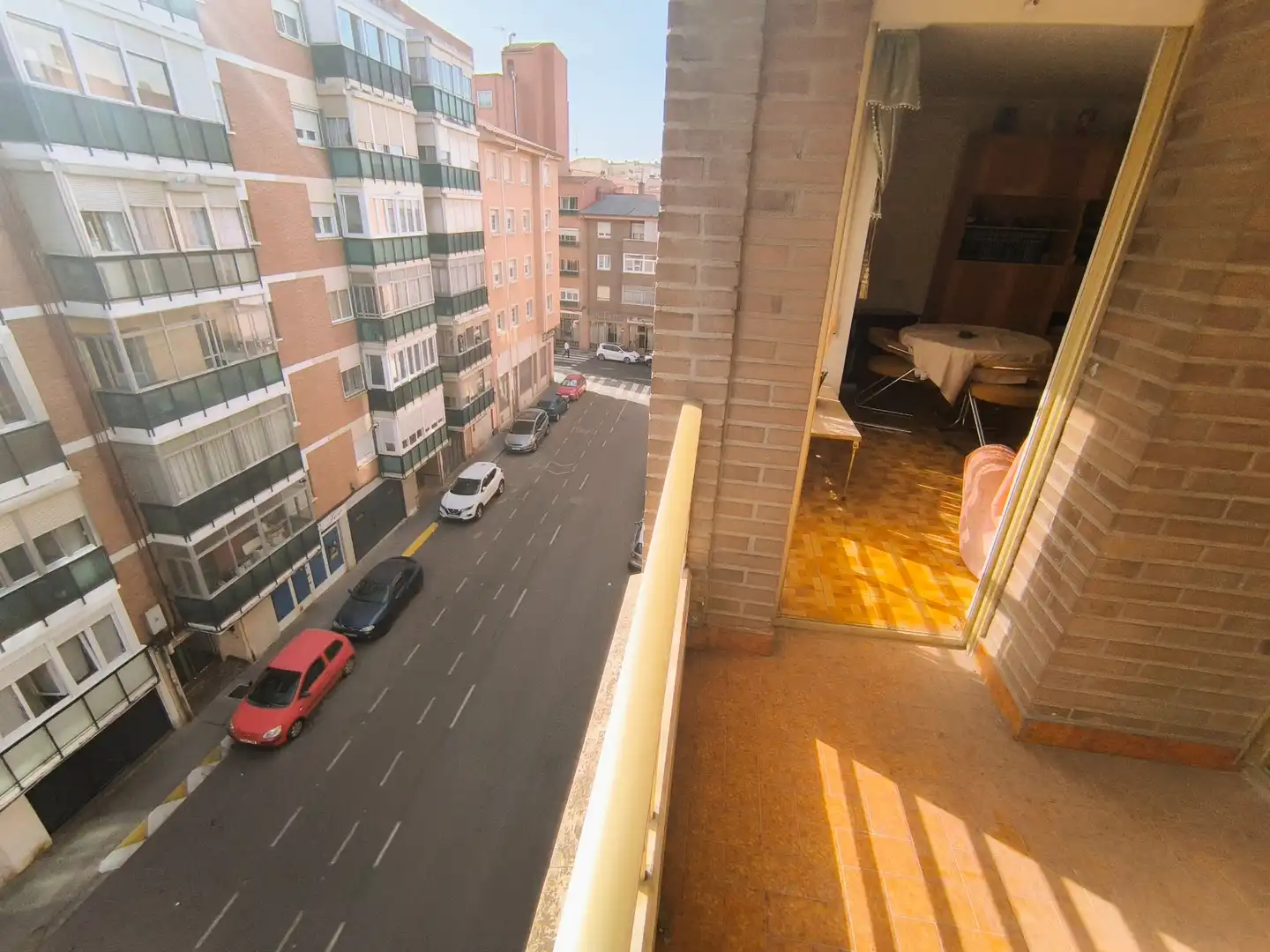 Vista exterior de Pis en venda en Palencia amb Calefacció, Terrassa i Forn