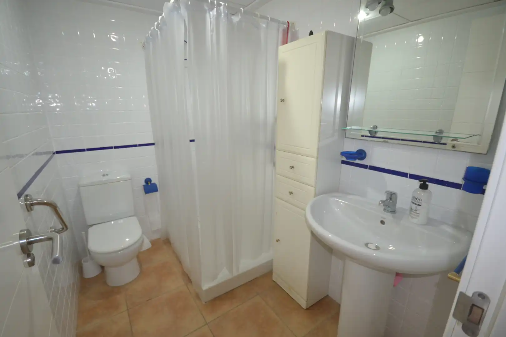 Badezimmer von Dachboden zur Miete in Jávea / Xàbia mit Klimaanlage, Heizung und Terrasse