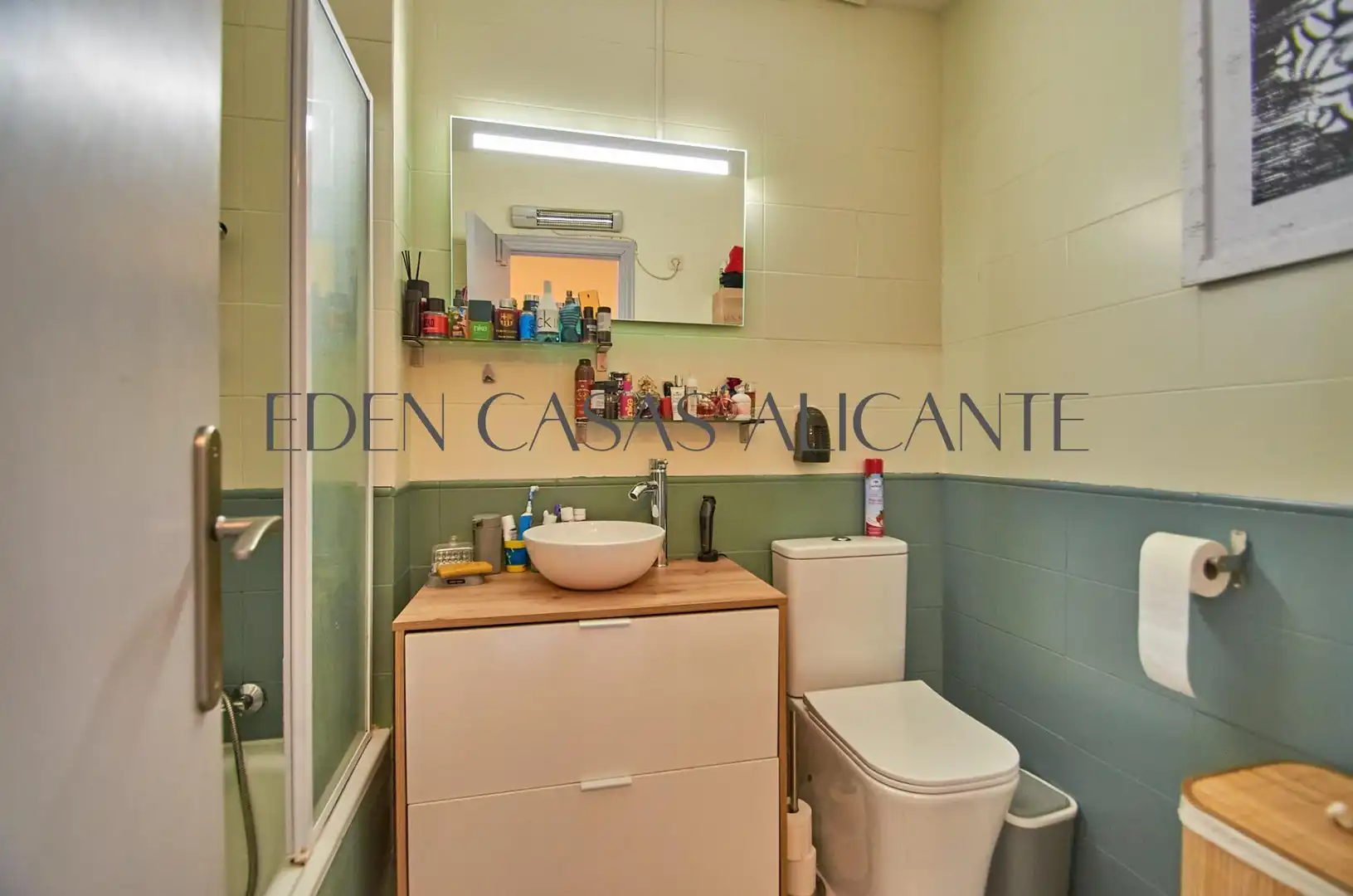 Baño de Casa adosada en venta en El Campello con Aire acondicionado, Jardín privado y Terraza