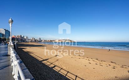 Exterior view of Flat for sale in Gijón   with Heating, Parquet flooring and Balcony