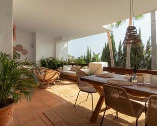 Terrace of Planta baja to rent in Marbella  with Air Conditioner, Terrace and Swimming Pool