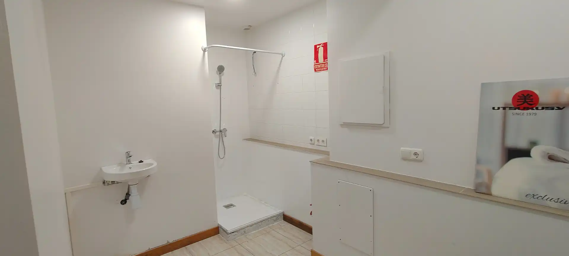 Baño de Local de alquiler en Rochapea
