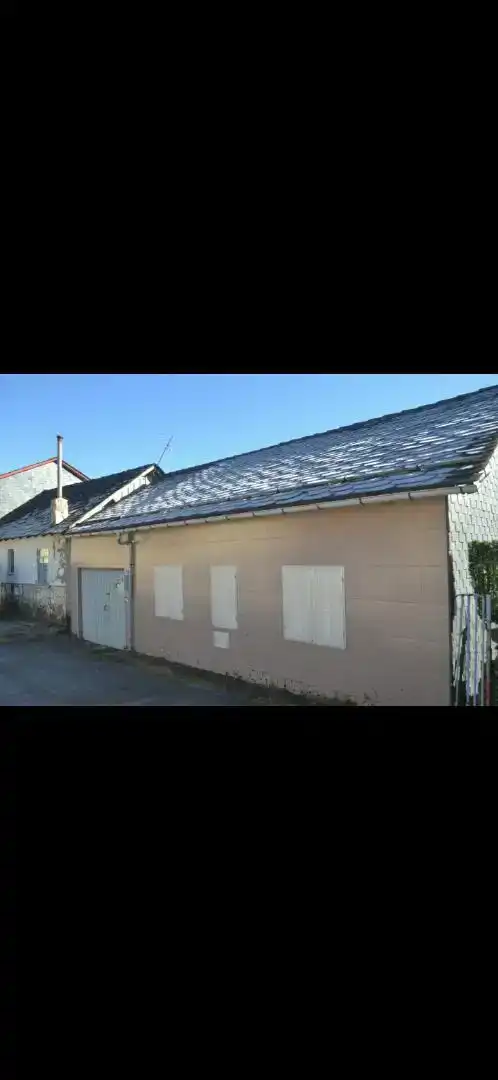 Vista exterior de Casa o chalet en venta en Villablino con Jardín privado, Trastero y Amueblado