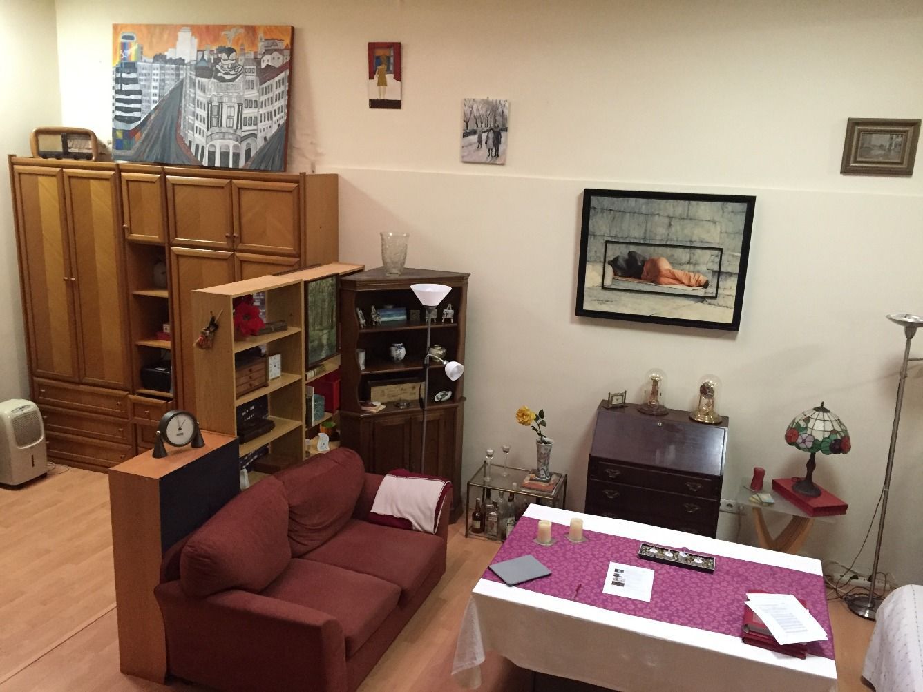 Living room of Loft for sale in  Madrid Capital  with Heating, Oven and Washing machine