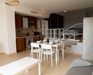 Kitchen of Flat for sale in Vícar  with Air Conditioner, Terrace and Furnished