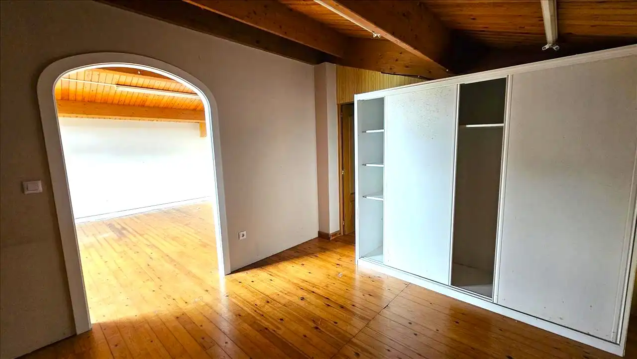 Habitación de Casa adosada en venta en Arteixo con Jardín privado y Parquet