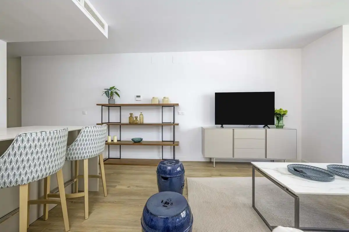 Sala de estar de Piso en venta en Sevilla con Aire acondicionado y Calefacción