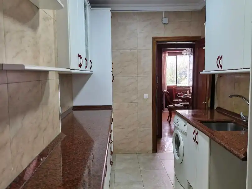 Cocina de Piso en venta en  Madrid Capital con Terraza y Balcón