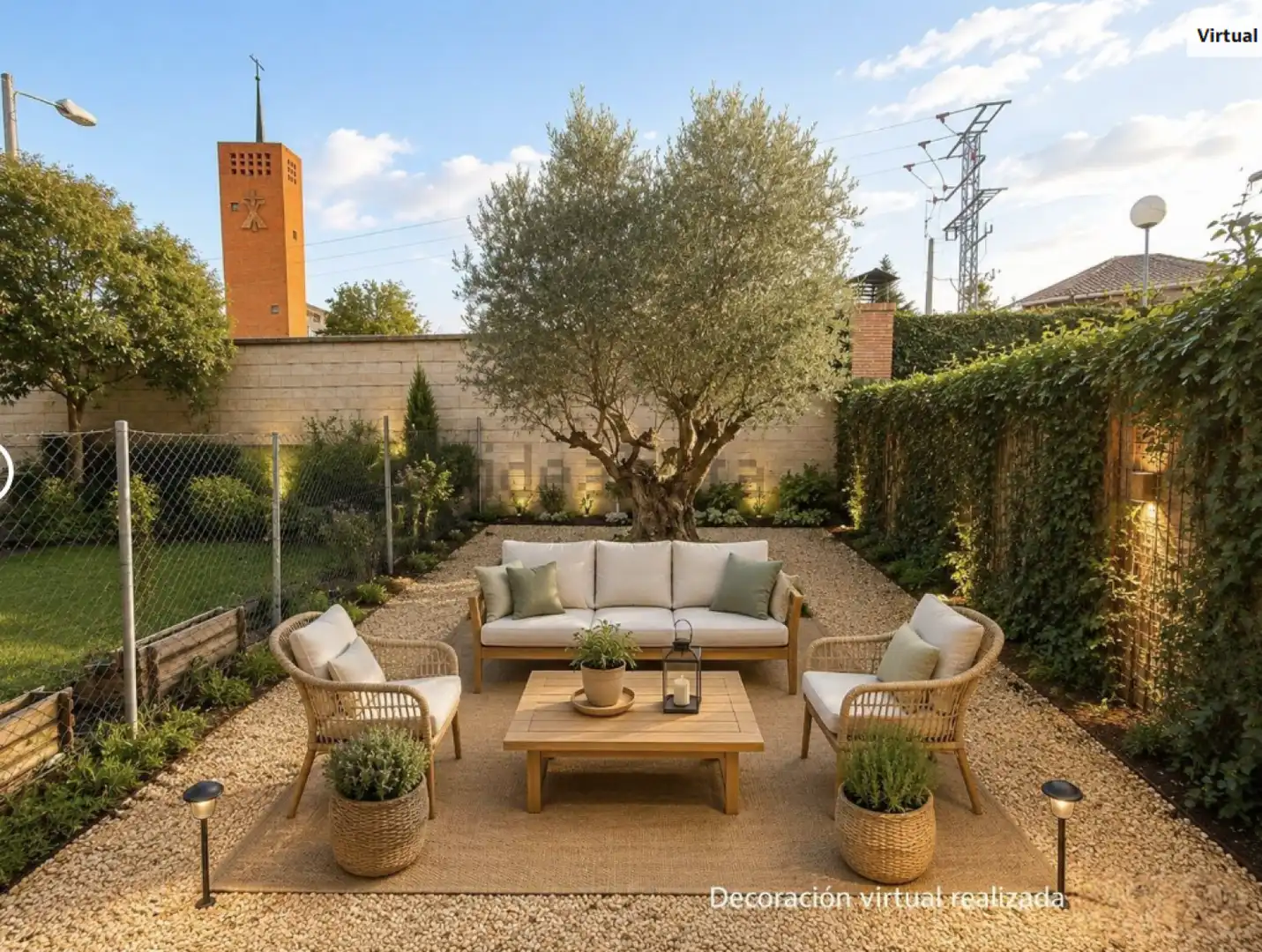 Terraza de Casa o chalet en venta en  Logroño con Jardín privado, Terraza y Trastero