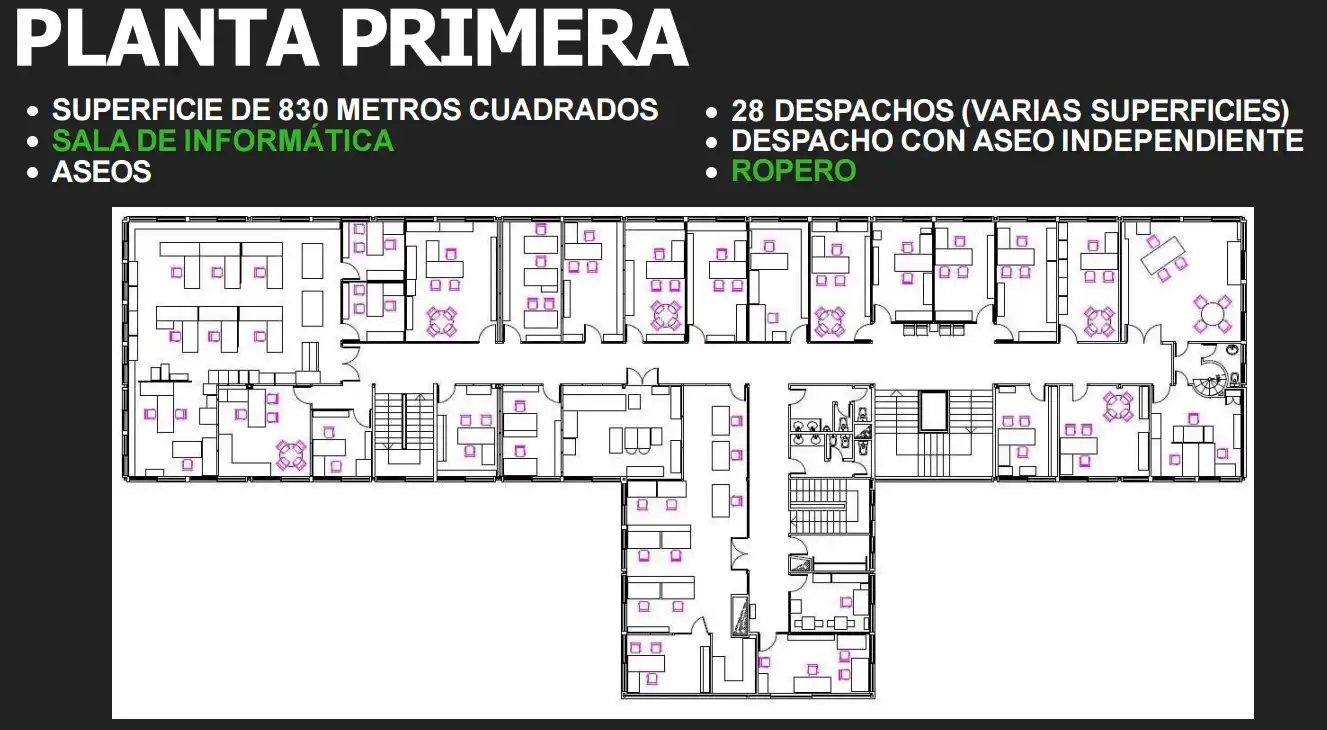 Oficina de alquiler en San Andrés del Rabanedo con Aire acondicionado, Calefacción y Trastero