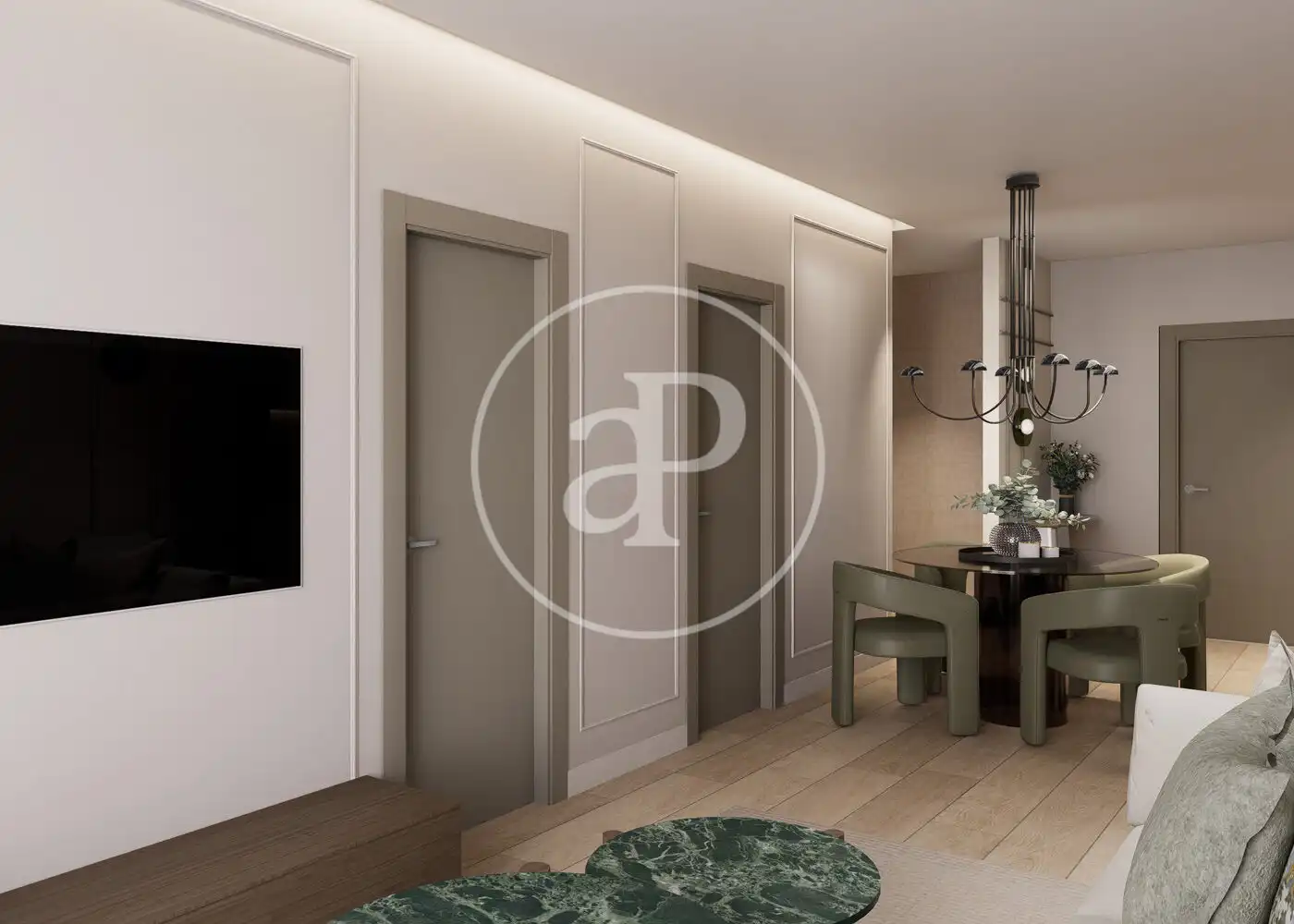 Pis amb terrassa en venda a Av. del General Perón, imagen 5