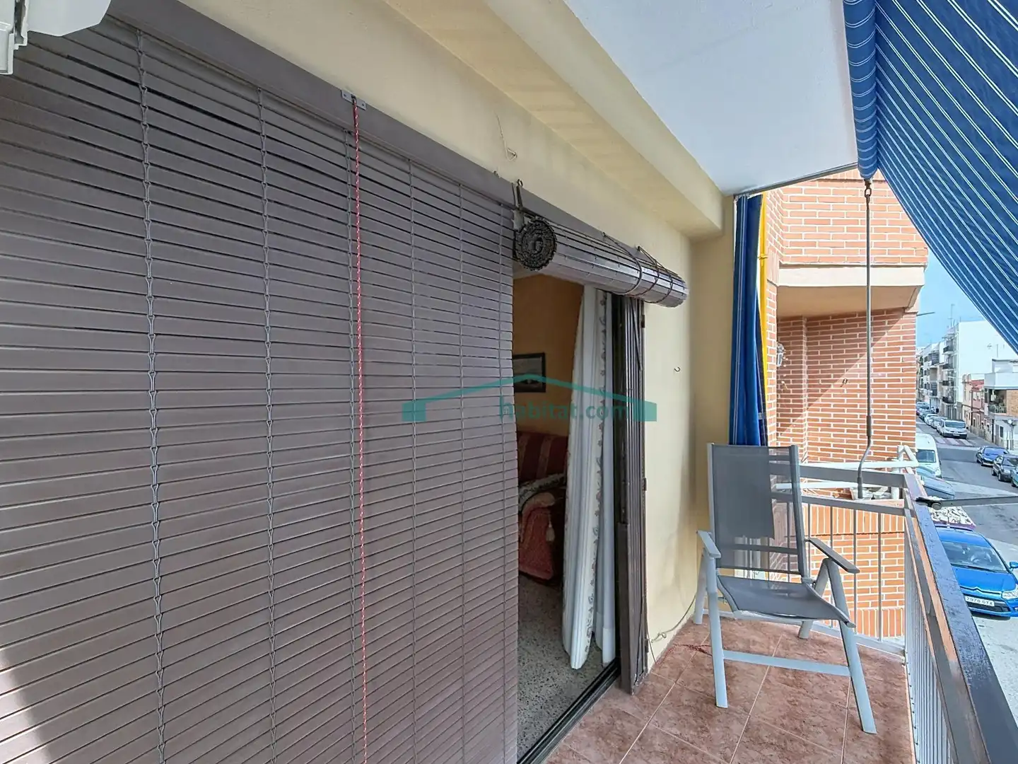 Terrasse von Wohnung zum Verkauf in Burjassot mit Klimaanlage, Heizung und Balkon