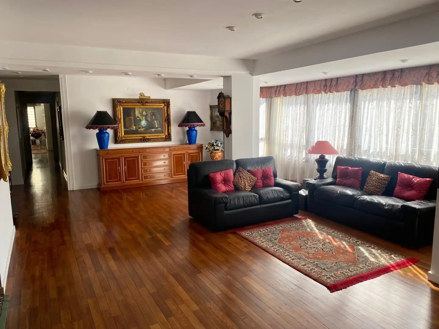 Sala de estar de Piso en venta en Elche / Elx con Aire acondicionado, Parquet y Trastero