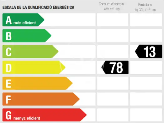 Außenansicht von Wohnung zum Verkauf in Barcelona mit Klimaanlage, Heizung und Balkon
