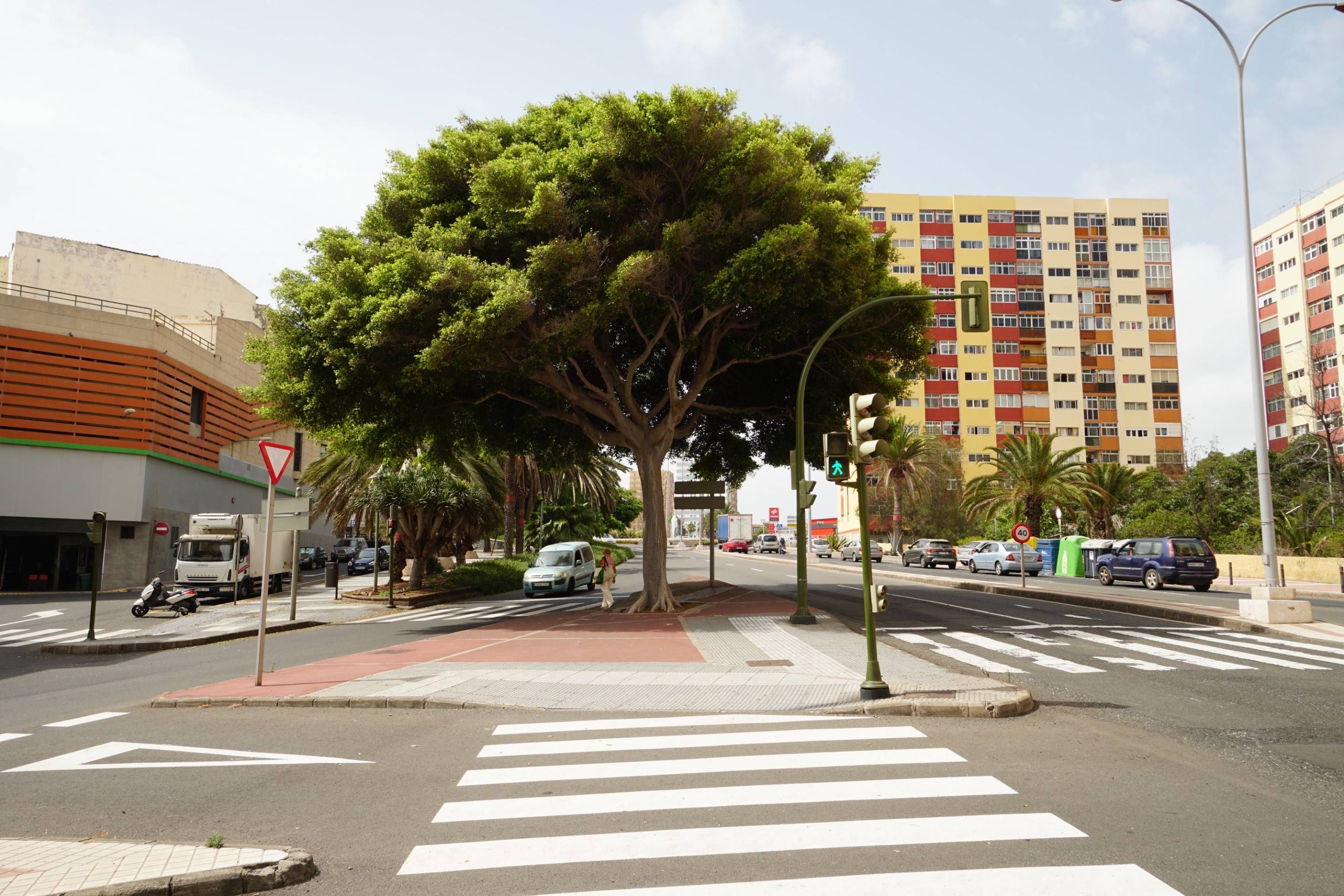 Exterior view of Single-family semi-detached for sale in Las Palmas de Gran Canaria