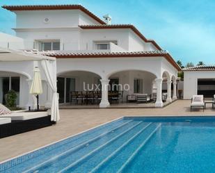 Vista exterior de Casa o xalet en venda en Moraira amb Aire condicionat, Calefacció i Terrassa