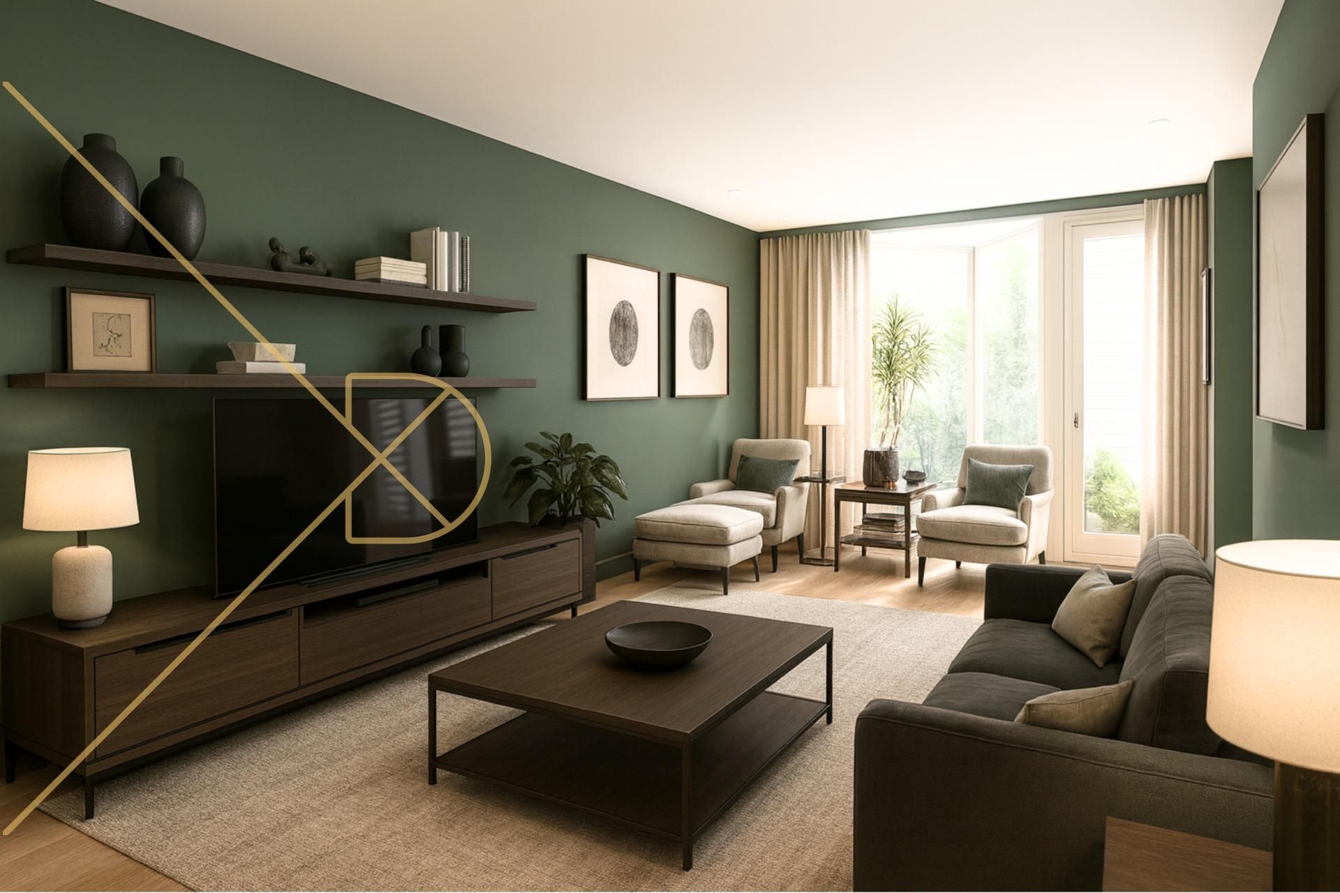 Living room of Flat for sale in  Barcelona Capital  with Heating, Private garden and Parquet flooring