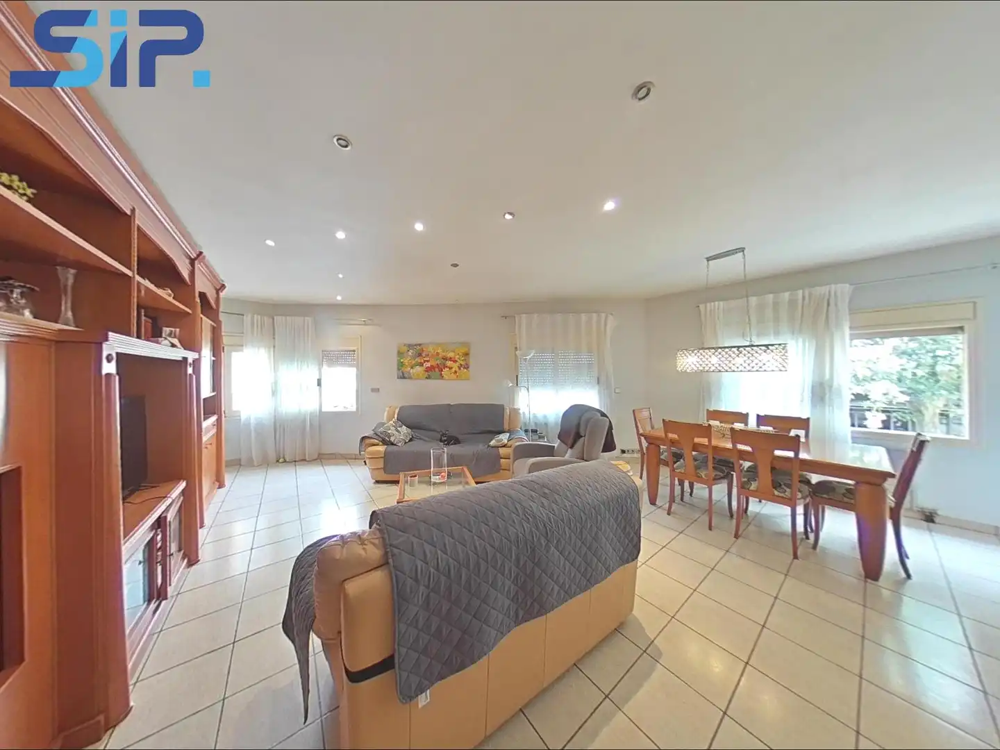 Living room of Houses for sale in Vilafranca del Penedès  with Air Conditioner, Heating and Private garden