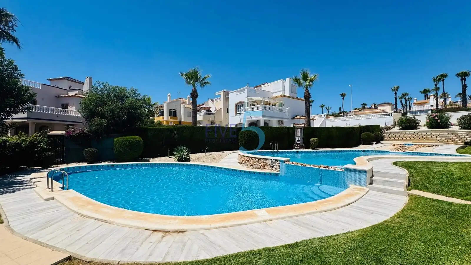 Schwimmbecken von Wohnung zum Verkauf in Orihuela mit Klimaanlage, Terrasse und Schwimmbad