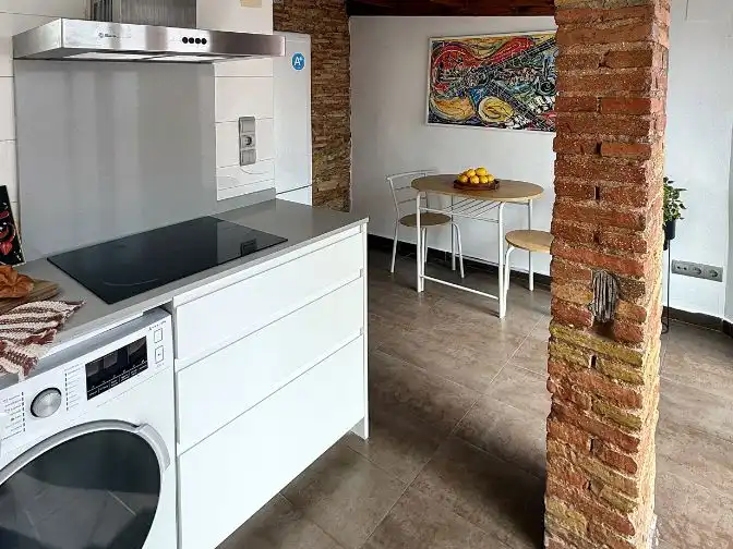 Kitchen of Houses for sale in Gandia  with Air Conditioner, Terrace and Balcony
