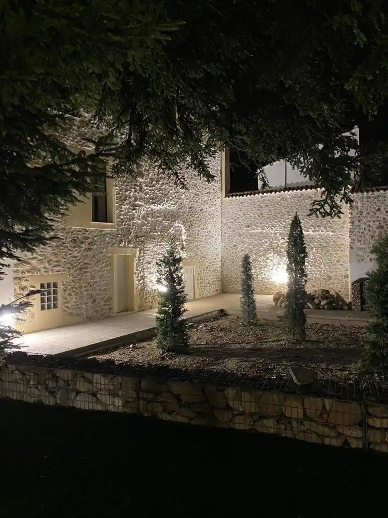 Vista exterior de Casa o xalet en venda en Cocentaina amb Calefacció, Jardí privat i Terrassa