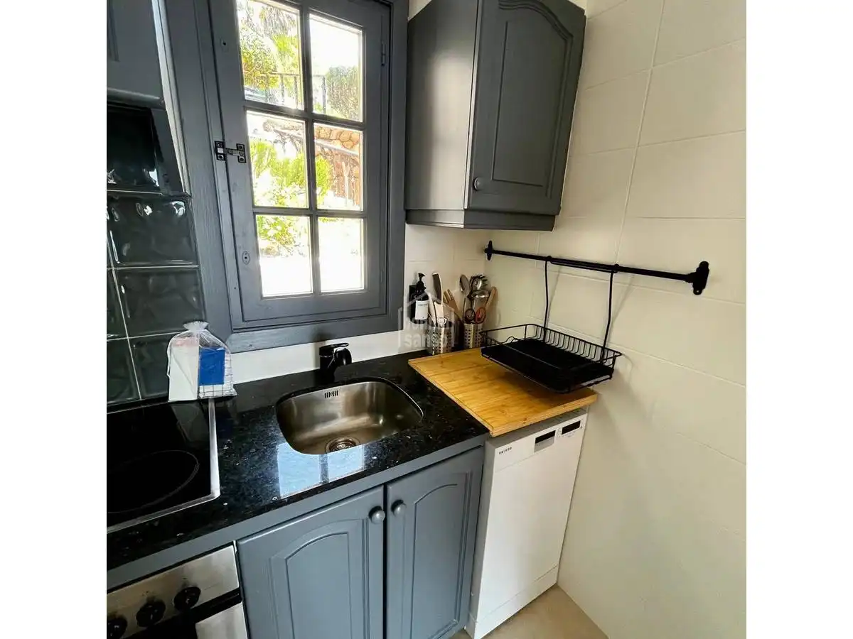 Kitchen of Apartments for sale in Es Mercadal  with Private garden, Terrace and Furnished