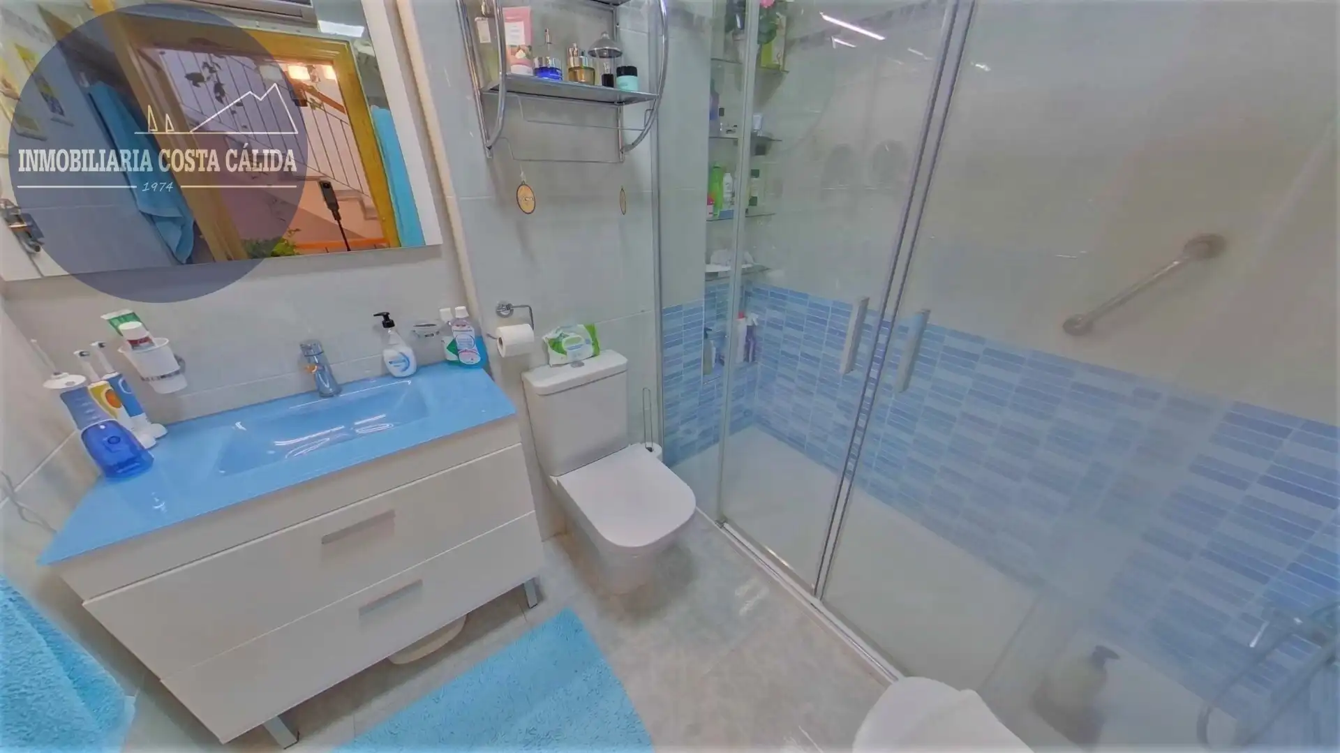 Baño de Dúplex en venta en Águilas con Aire acondicionado, Calefacción y Jardín privado