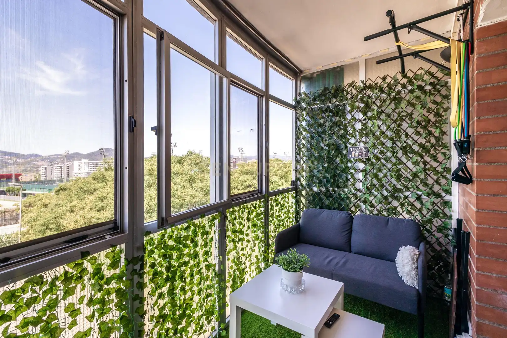 Terraza de Apartamento en venta en Sant Joan Despí con Aire acondicionado y Balcón