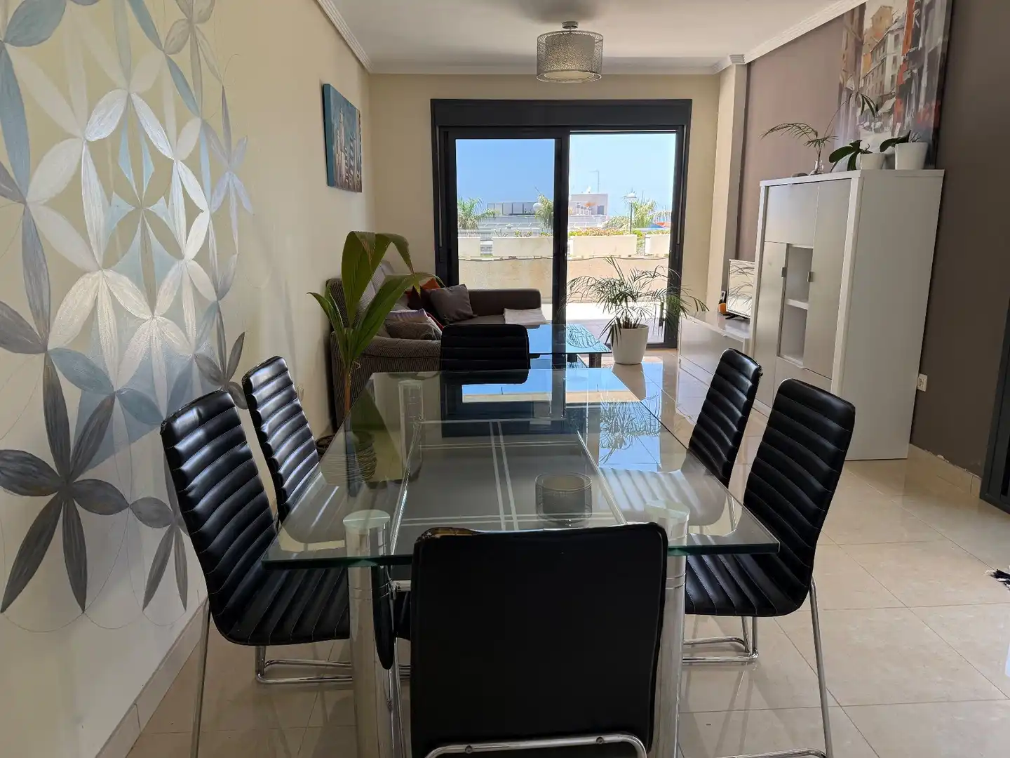 Menjador de Apartament en venda en Adeje amb Terrassa, Piscina i Moblat