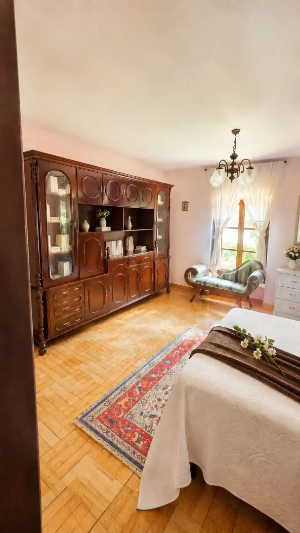 Sala d'estar de Finca rústica en venda en Villaviciosa amb Calefacció, Jardí privat i Terrassa