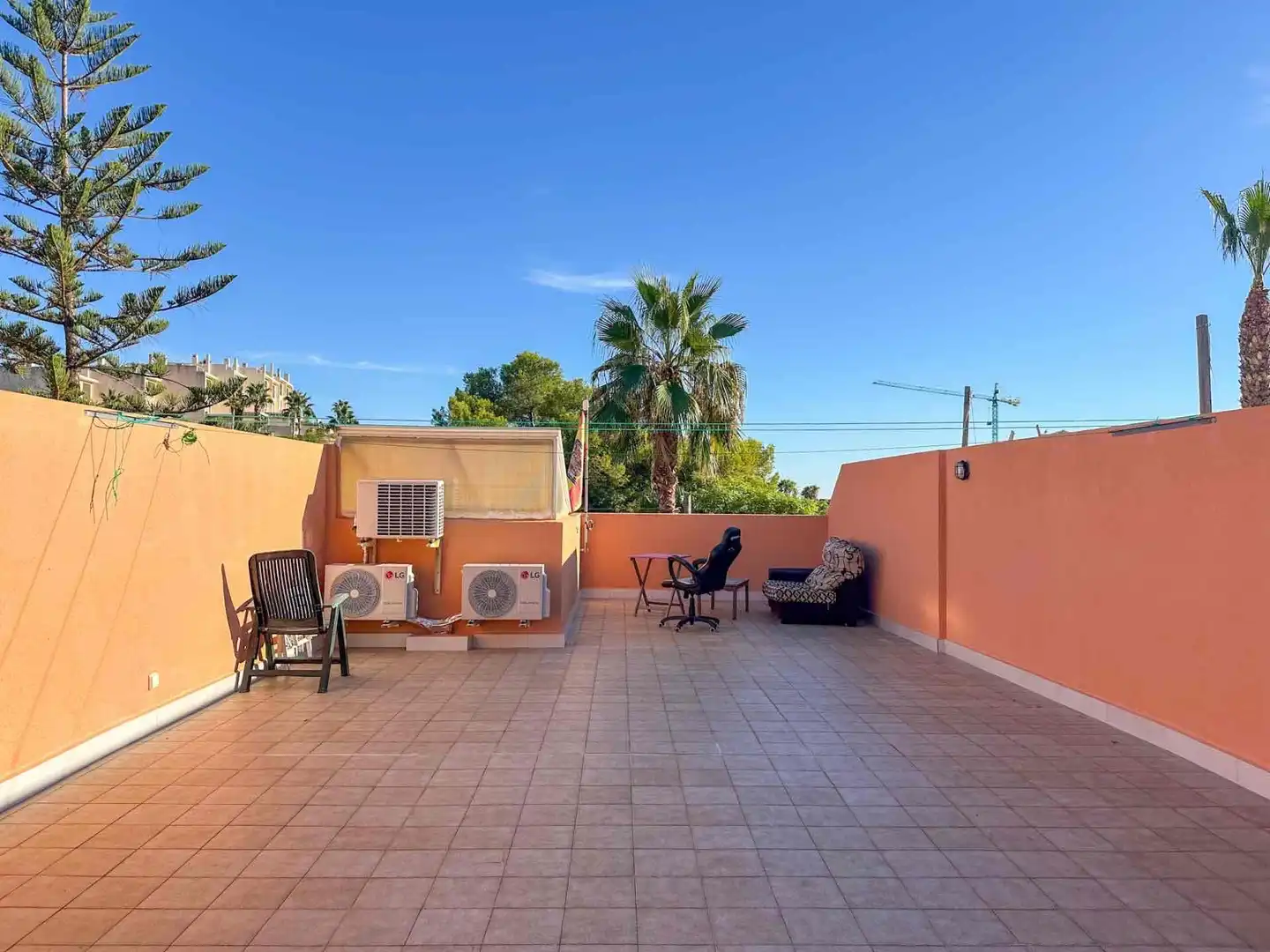 Terraza de Casa o chalet de alquiler en Pueblo Acantilado - Lanuza