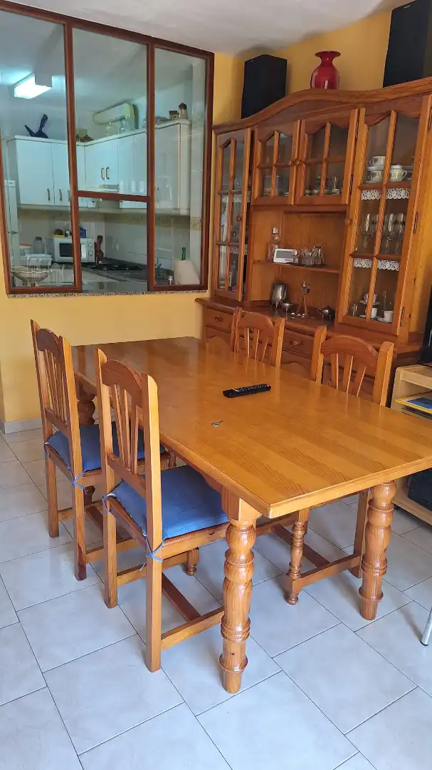 Esszimmer von Einfamilien-Reihenhaus zum Verkauf in Torredembarra mit Heizung, Privatgarten und Terrasse