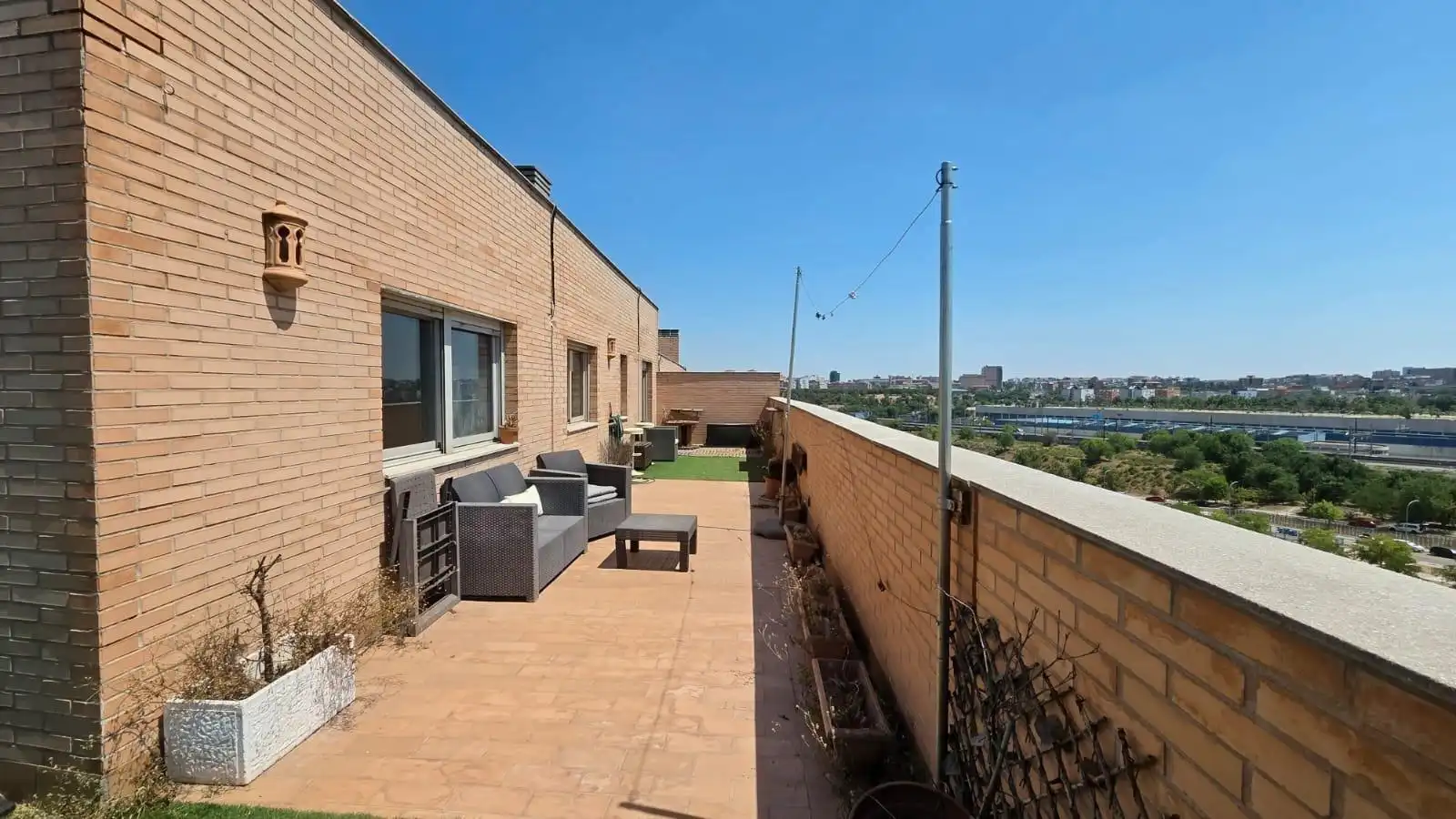 Terraza de Ático en venta en Madrid con Aire acondicionado, Calefacción y Parquet