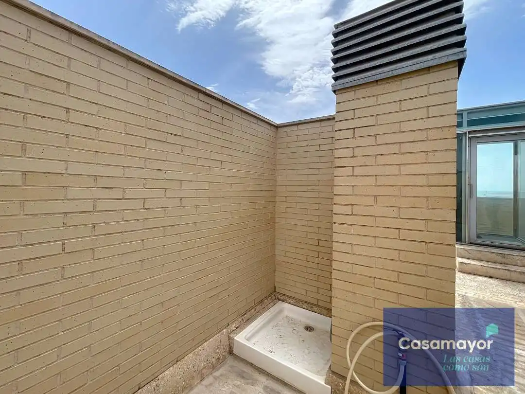 Garden of Attic for sale in Alicante / Alacant  with Air Conditioner, Heating and Terrace