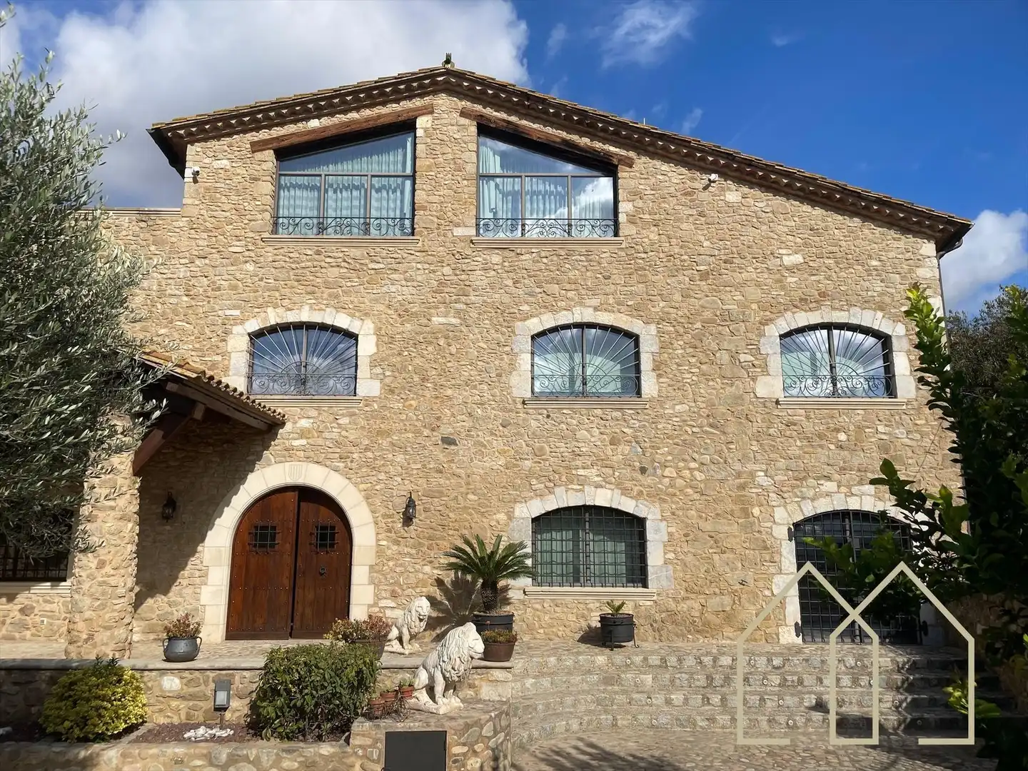 Vista exterior de Casa o chalet en venta en Sant Joan de Mollet con Aire acondicionado, Calefacción y Jardín privado