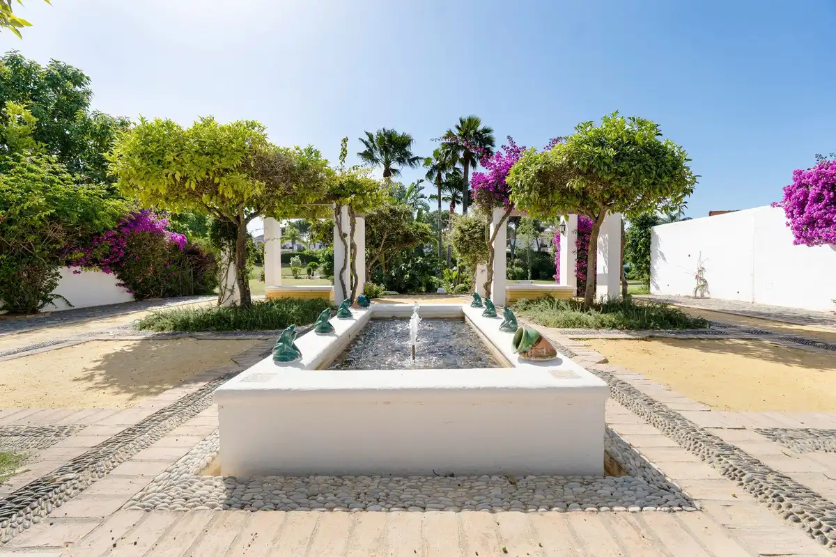 Jardí de Apartament en venda en Estepona amb Calefacció, Jardí privat i Terrassa